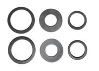 Kirchhoff Afdichting voor slangkoppelingsassortiment, rubber, voor 1/2" 3/4" 1" (3x2) - 98696890