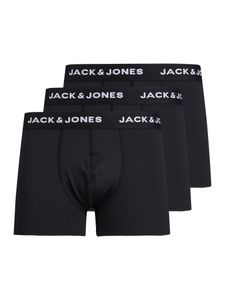 Jack & Jones Jack & Jones Boxershorts Heren Microfiber Trunks JACBASE 3-Pack Zwart