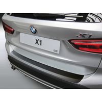Bumper beschermer passend voor BMW X1 F48 Sport/X-Line 10/2015- Zwart GRRBP876 - thumbnail