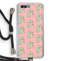 King Kylie: Honor 10 Transparant Hoesje met koord