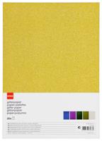 HEMA Glitterpapier A4 - 20 Stuks