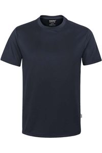 HAKRO 287 Regular Fit T-Shirt ronde hals inkt, Effen