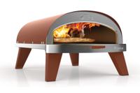 ZiiPa Pizza Oven Piana - Gasmodel - met Thermometer - Terracotta - voor ø 30 cm pizza&apos;s - Roterende pizzasteen - thumbnail