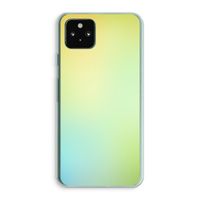 Minty mist pastel: Google Pixel 5a 5G Transparant Hoesje
