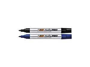 Viltstift Bic Pro 1mm permanent zwart