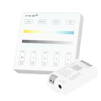 Draadloos milight touch wandpaneel & wifi controller voor dual white led strips - complete set