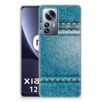 Xiaomi 12 Pro Silicone Back Cover Jeans - thumbnail