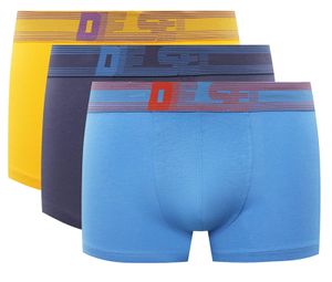 Diesel Boxershorts Damien 3-pack blue-geel-paars