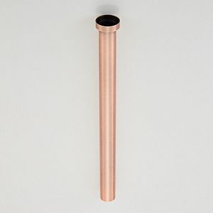 Verlengbuis voor Sifon BWS Copper 40 cm Geborsteld Koper