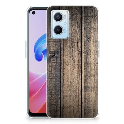 OPPO A96 | OPPO A76 | Bumper Hoesje | Steigerhout