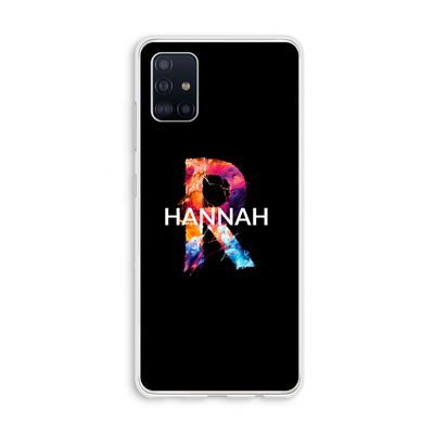 Abstract Spectrum: Galaxy A51 4G Transparant Hoesje