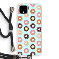 Donuts: Pixel 4 XL Transparant Hoesje met koord