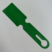 Kofferlabel 55x230mm groen 250 stuks