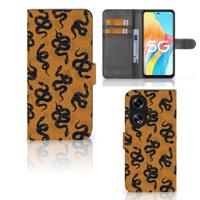 Telefoonhoesje | Met pasjeshouder | voor OPPO Reno8 T 5G Snakes