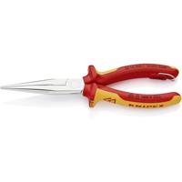 Knipex 26 16 200 T Platte rondbektang VDE Chroom-vanadium staal 200 mm