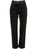 JW Anderson padlock-detail slim-fit jeans - Noir