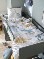 Kinderset JURASSIC CAMP Oeko-Tex¨ wit, bedrukt