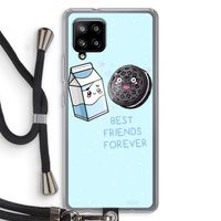 Best Friend Forever: Samsung Galaxy A42 5G Transparant Hoesje met koord