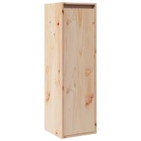 Wandkast 30x30x100 cm massief grenenhout