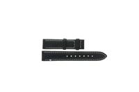 Horlogeband Jaguar J624-5 / J624-C Leder Zwart 16mm