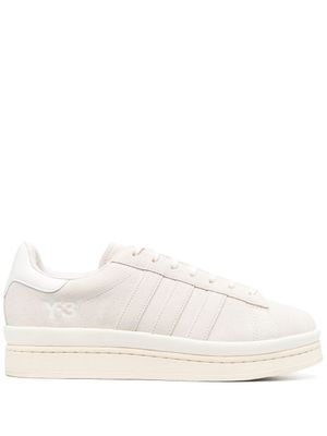 Y-3 baskets à lacets - Tons neutres