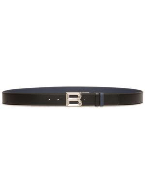 Bally ceinture à design réversible - Noir