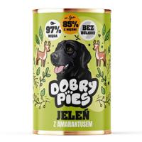 DOBRY PIES Venison with amaranth - natvoer voor honden - 400g