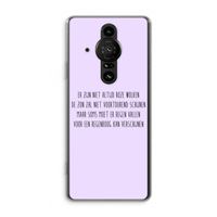 Regenboog: Sony Xperia Pro-I Transparant Hoesje
