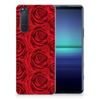 Sony Xperia 5II | TPU Case | Red Roses