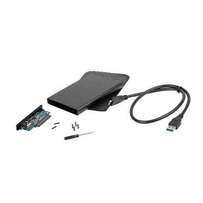 Harde schijf behuizingNatec Rhino Zwart 2,5" USB 2.0 480 MBit/s