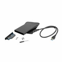 Harde schijf behuizingNatec Rhino Zwart 2,5" USB 2.0 480 MBit/s