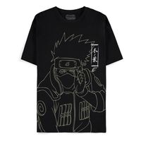Naruto Shippuden T-Shirt Kakashi Line Art Size S - thumbnail