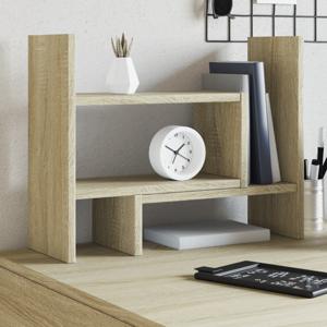 VidaXL Bureau organiser 38,5x17x39 cm bewerkt hout sonoma eikenkleurig