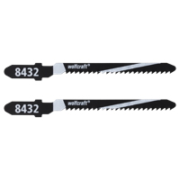 Wolfcraft Decoupeerzaagbladen | T-schacht | L50mm | 2 stuks - 8432000 Wolfcraft Decoupeerzaagbladen | T-schacht | L50mm | 2 stuks - 8432000