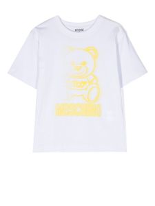 Moschino Kids t-shirt à imprimé graphique - Blanc