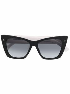 DSQUARED2 EYEWEAR lunettes de soleil à logo embossé - Noir