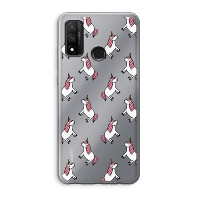 Eenhoorns overal: Huawei P Smart (2020) Transparant Hoesje