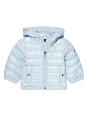 Moncler Enfant veste matelassée Sesen à capuche - Bleu