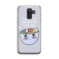 I'm A Hopeless Ramen-Tic For You: Samsung Galaxy J8 (2018) Transparant Hoesje