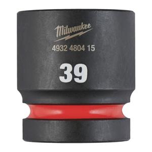 Milwaukee ShockWave™ Krachtdop 1" kort | 39 mm - 4932480415
