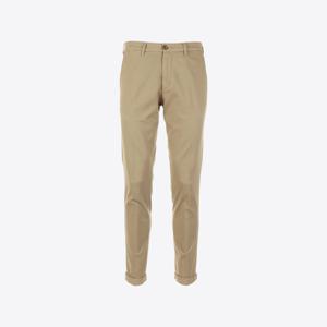 Broek Beige Katoen Linnen