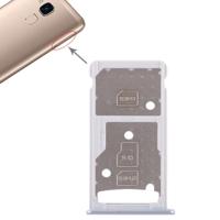 SIM-kaart lade + SIM-kaart lade/micro SD-kaart lade voor Huawei Honor 5c (zilver)