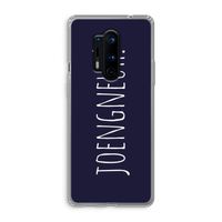 Joengneuh!: OnePlus 8 Pro Transparant Hoesje Joengneuh!: OnePlus 8 Pro Transparant Hoesje