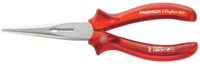 Friedrich Telefoontang recht verchroomd transparant rood 200 mm Friedrich Telefoontang recht verchroomd transparant rood 200 mm