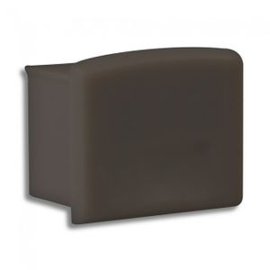 Eindkap E10B zwart voor zwart LED profiel 8106051