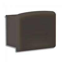 Eindkap E10B zwart voor zwart LED profiel 8106051