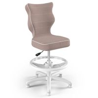 Entelo Good Chair Kinderbureaustoel Petit JS08 maat 4 pastelroze wit - thumbnail