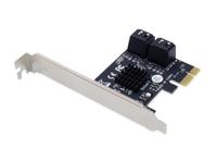 Conceptronic EMRICK 4-Port-SATA-PCIe-Adapter mit SATA-Kabel SATA-controller PCIe - thumbnail