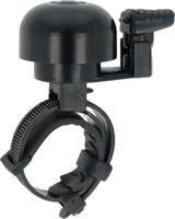 Fietsbel Simson Mini met flexibele band 32mm - zwart