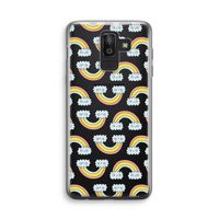Regenboog: Samsung Galaxy J8 (2018) Transparant Hoesje